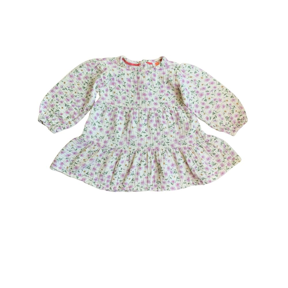 HEMA Gauze Floral dress
